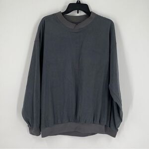 Hunt Club Men’s Long Sleeve Gray Crew Neck Pullover Teeshirt size M